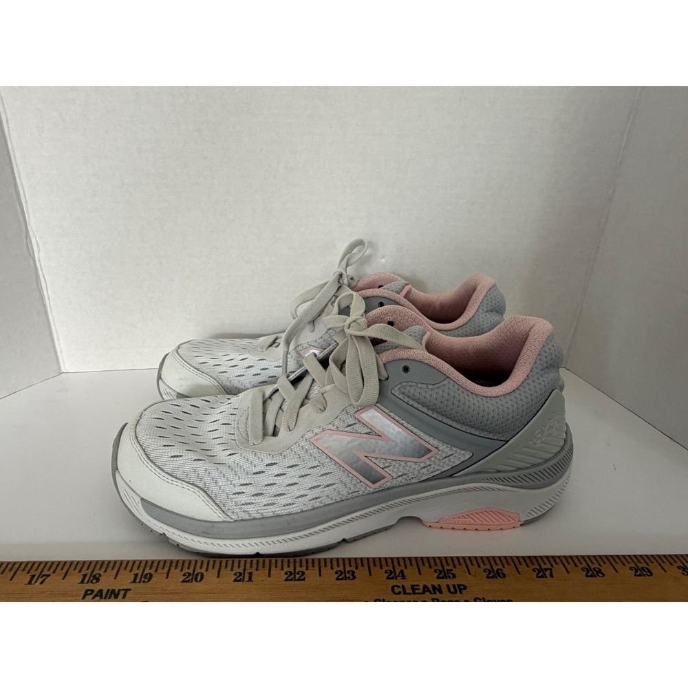 New Balance 847v4 Walking Shoes Grey Pink WW847LG4 TRUFUSE Rollbar Womens 9.5